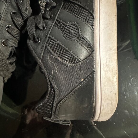 Heelys Black Big Kids Roller Shoes Black White Big boy Size 5 - Picture 10 of 14